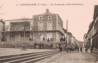 La Promenade et Rue du Faubourg