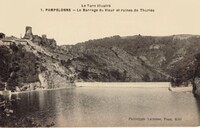 Pampelonne - Le Barrage du Viaur et Ruines de Thuriés