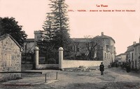 Avenue de Cahors et Tour du Château