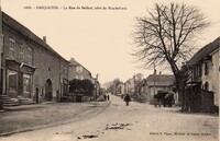 La Rue de Belfort, côté de Montbéliard