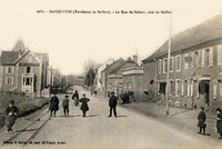 La Rue de Belfort, côté de Belfort