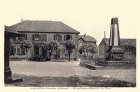 Mairie, École et Monument des Morts