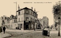 Rue Gabrielle, et rue Marty
