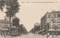 La Rue Nationale prise de la Place