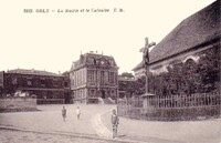 Orly - La Mairie et le Calvaire