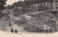 Au Bord du Canal - La Pêche à la ligne