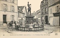 La Fontaine, Place de la Forge