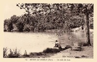 Un Coin du Lac - Lavandière