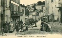 Rue Pègère et L'Hôtel et les Bains