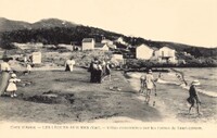 Saint-Cyr-sur-Mer - villas construites sur les ruines de tauroentum