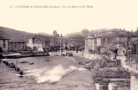 Vue du Bassin et du Village