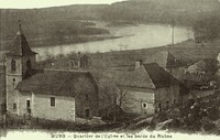 Quartier de l'Église et les bords du Rhône