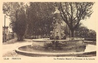 La Fontaine Maurel et l'Avenue de la Liberté