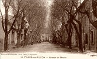 Villes-sur-Auzon - Avenue de Mazan