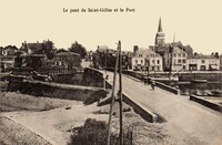 Le Pont de Saint-Gilles et le Port