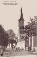 Rue du Château et l'Église