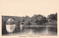 Dangé-Saint-Romain - Le Pont sur la Vienne