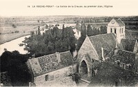 La Vallée de la Creuse - au premier plan -L'Eglise