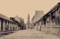 Rue Victor Hugo et l'Église