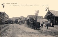 Gérardmer - Départ du Tramway pour la Schluht