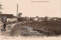 Neuvillers-sur-Fave - vue Générale - Route de Saint-Dié a Saales