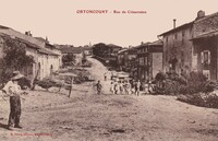 Ortoncourt - Rue de Clézentaine