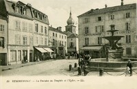 La Fontaine du Dauphin et L'Église