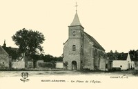 Saint-Sérotin - La Place de L'Église