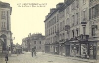 Rue de Poissy et Place du Marché